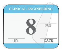 Clinical Engineering Inspection Label, 1-1/4" x 1" - ULCE8008L