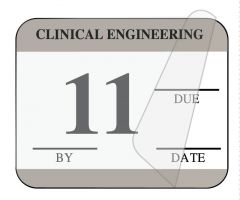 Clinical Engineering Inspection Label, 1-1/4" x 1" - ULCE8011L