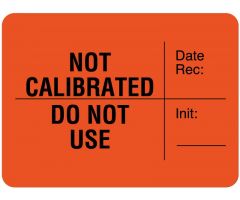 Calibration Label, 1-3/4" x 1-3/4" - ULLR306