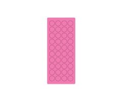 3/4" Fl. Pink Laser Sheet, 4" x 9" ULPL410FP