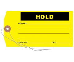 Hold Tag, 3-1/8" x 6-1/4"