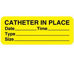 Catheter Label, 2-1/4" x 7/8"