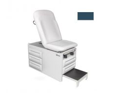 Model 5250 Manual Exam Table with 500 lb. Capacity and 5 Storage Drawers, Twilight Blue