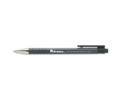 1 mm Medium Point Comfort Grip Ballpoint Pens, Black