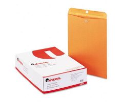 28-lb. Brown Kraft Clasp Envelope, 12" x 15"