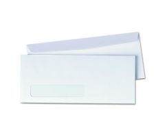 24-lb. White Window Business Envelope, #10 4.13" x 9.5"