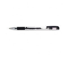 0.7 mm Medium Point Comfort Grip Rollerball Gel Ink Pens, Black