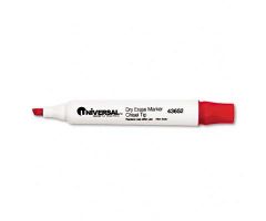 Red Chisel Tip Dry Erase Markers