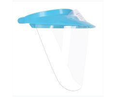 Shield iVisor Kit One Size Adjustable Blue Reusable W/ 3 Replacement Shields Ea
