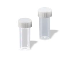 Specimen/Transport Vial, 17x50mm, 7mL, PS, non-graduated, with attached screw-cap, non-sterile