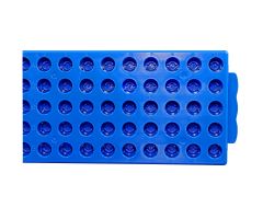 Locking rack for cryogenic vials
