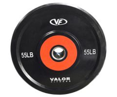Valor Fitness Bumper Plate Pro 55 lbs