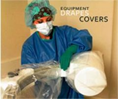 Microscope Drape for Zeiss MD with Angled Lens