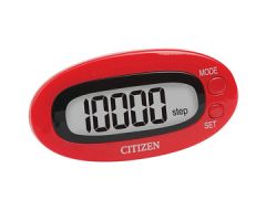 Veridian Citizen Digital Pocket Pedometer Red