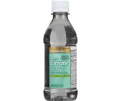GoodSense Magnesium Citrate Oral Solution Saline Laxative Lemony Flavor 10 Oz