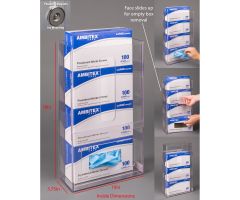 Visual Management Glove Box Holder-4 Box, 4 Magnets