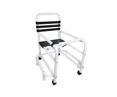Patented Infection Control 18" Outrigger Walker with Soft Touch Seat and Back