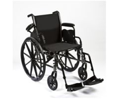 Roscoe Reliance III Wheelchair (20" with Swing Away Footrests)
