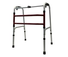 MRI Adult Bariatric Non-Ferro Magnetic Folding Walker Extra Wide