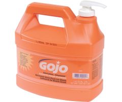 GOJO Natural Orange 1 Gallon Pump Bottle - 4 Bottles/Case 0945-04