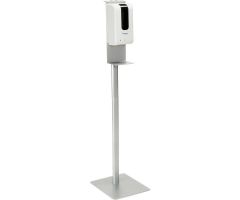 Global Industrial Universal Hand Sanitizer Dispenser Floor Stand, Stand Only