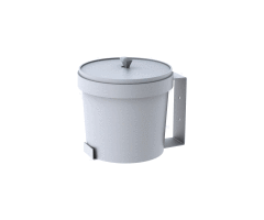 Global Industrial Bucket Wipe Dispenser Wall Bracket  For Use With Wipe Bucket