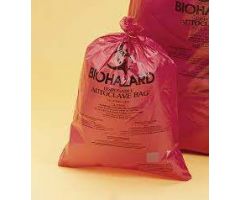 Bel-Art Red Biohazard Disposal Autoclavable Bags,40-50 Gallon,2.0 mil Thick,37"W x 48"H,100/PK