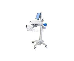 Ergotron SV41-6300-0 StyleView Medical Cart with LCD Pivot