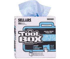 Toolbox z400 blue interfold, 100 sheets/box, 8 boxes/case