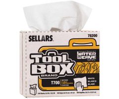 Toolbox t700 white interfold, 100 sheets/box, 8 boxes/case