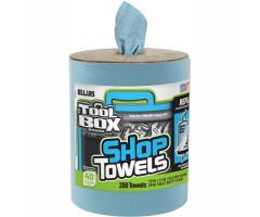 Toolbox z400 blue shop towel refill, 200 sheets/refill, 6 refills/case 55207