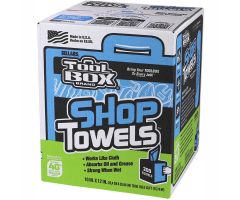 Toolbox z400 blue shop towels, 200 sheets/box, 6 boxes/case 55202