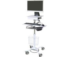 Omnimed 350760 All-In-One Mobile Computer Cart