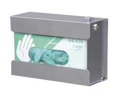 Omnimed Single Security Glove Box Holder, Stainless Steel