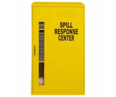 Durham Spill Control Respirator Cabinet 057-50 - 19-7/8"W x 14-1/4"D x 32-3/4"H, Yellow