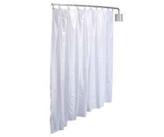 R&B Wire Products PST Telescoping Privacy Screen, 90"L x 72"H, White Vinyl Panel