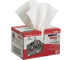Gp brawny industrial white all purpose drc wipers, 152 sheets/box, 1 box/case - 20080/03