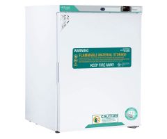 Nor-Lake White Diamond Series Undercounter Flammable Storage Refrigerator, 5 Cu.Ft.