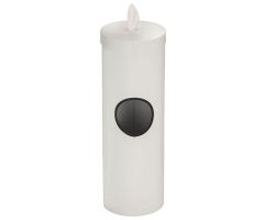 Glaro Gallon Floor Standing Sanitary Wipe Dispenser White
