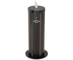 Glaro Floor Standing Sanitary Wipe Dispenser Satin Black
