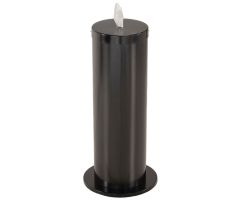 Glaro Floor Standing Sanitary Wipe DispenserSatin Black