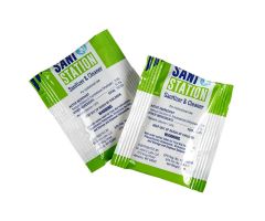 San Jamar Sani Station™ Sanitizer/Cleaner Packets, 0.5 oz., 100/Pack
