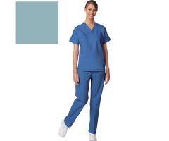 Unisex Set-In Sleeve Scrub Shirt,Reversible,Misty,S