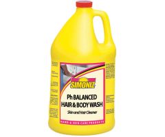 Simoniz pH-Balanced Hair & Body Wash 1 Gallon, Pkg Qty 4 - CS0285004