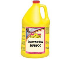 Simoniz Cool Blue Foaming Hand Soap & Body Wash 1 Gallon, Pkg Qty 4 - C0664004