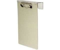 Omnimed Poly Overbed Clipboard, 9"W x 12-7/8"H, Beige