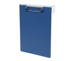 Omnimed Poly Overbed Clipboard, 9"W x 12-7/8"H, Blue