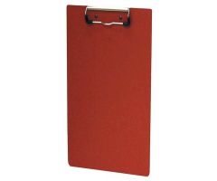 Omnimed Poly Standard Clipboard, 9"W x 12-7/8"H, Red