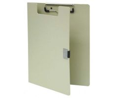 Omnimed Standard Covered Poly Clipboard, 10"W x 13"H, Beige