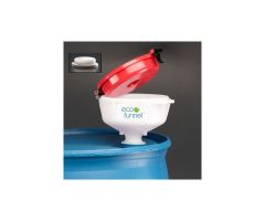ECO Funnel EF-4716-1P 8" ECO Funnel with 2" NPT Fine Thread Cap Adapter, Red Lid